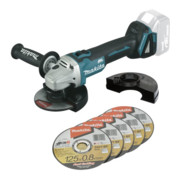 Makita draadloze haakse slijper DGA504ZX1-1