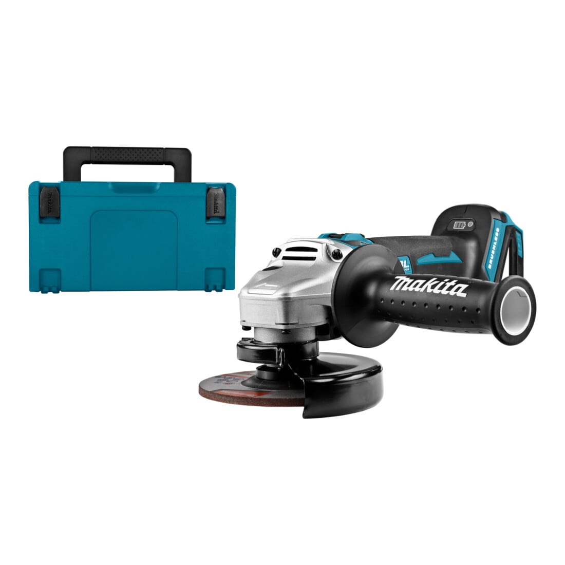 Makita draadloze haakse slijper DGA506ZJ