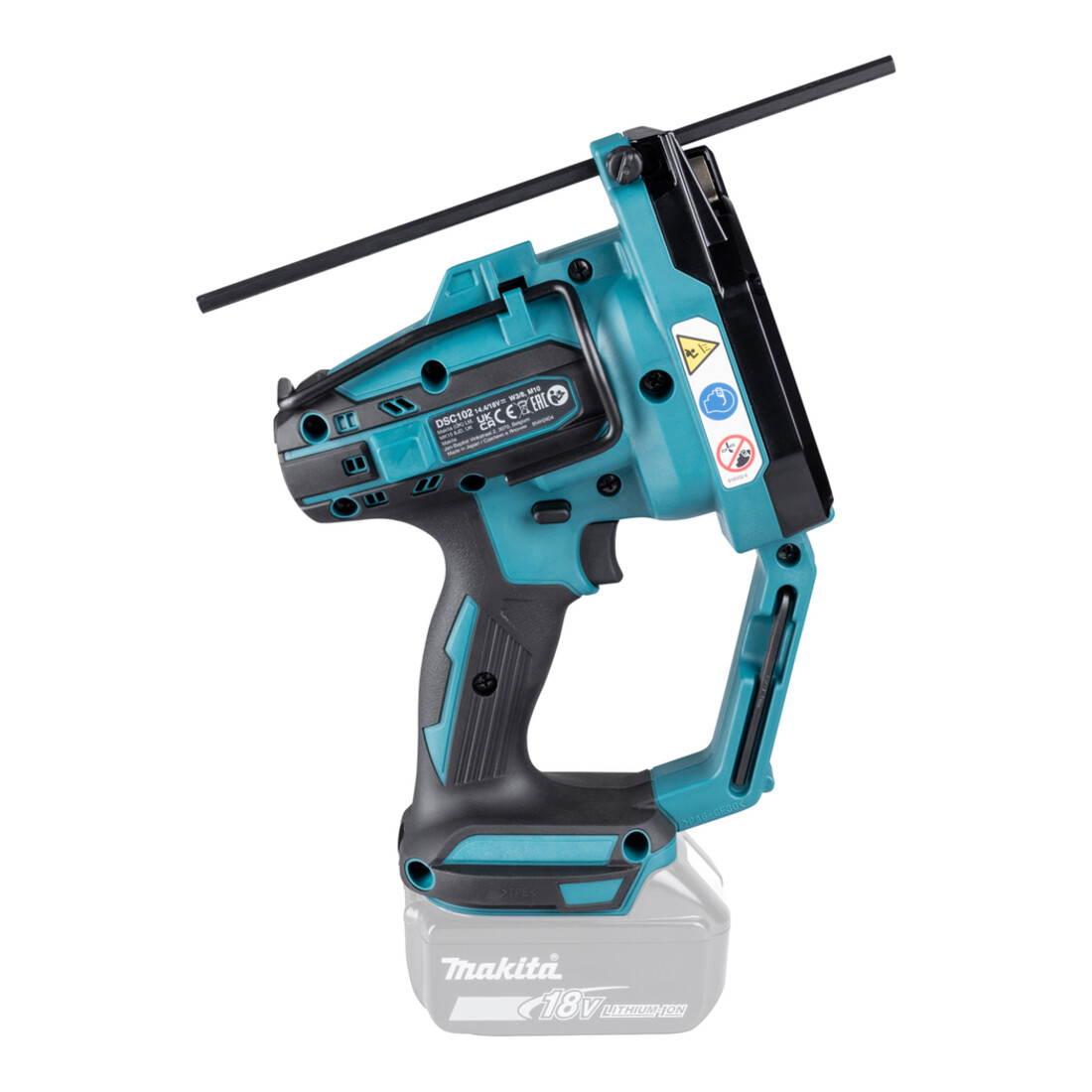 Makita draadstangsnijder DSC102ZJ 18V in MAKPAC Solo