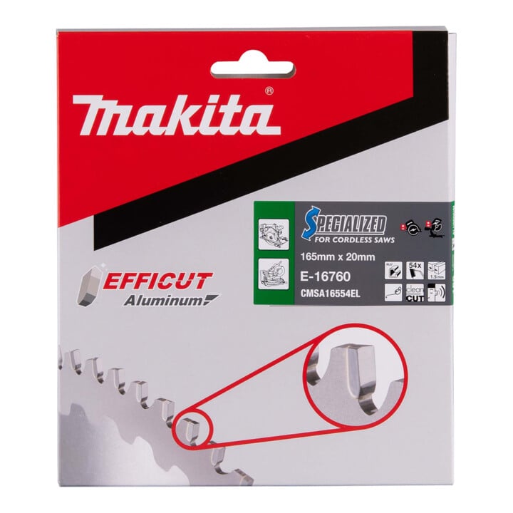 Makita EFFICUT Sägeblatt 165x20x54 