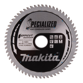 Makita EFFICUT Sägeblatt 190x30x60