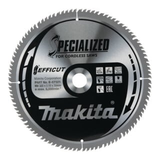 Makita EFFICUT Sägeblatt 305x30x100Z