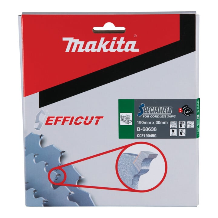 Makita EFFICUT zaagblad 190x30x45Z