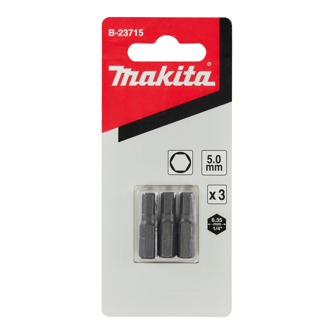 Makita Embout 6 pans 5.0x25mm