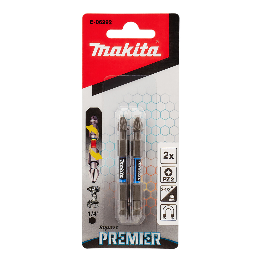 Makita embout de vissage double PZ2-65