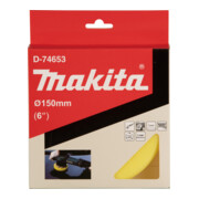 Makita Éponge velcro jaune 150 mm-4