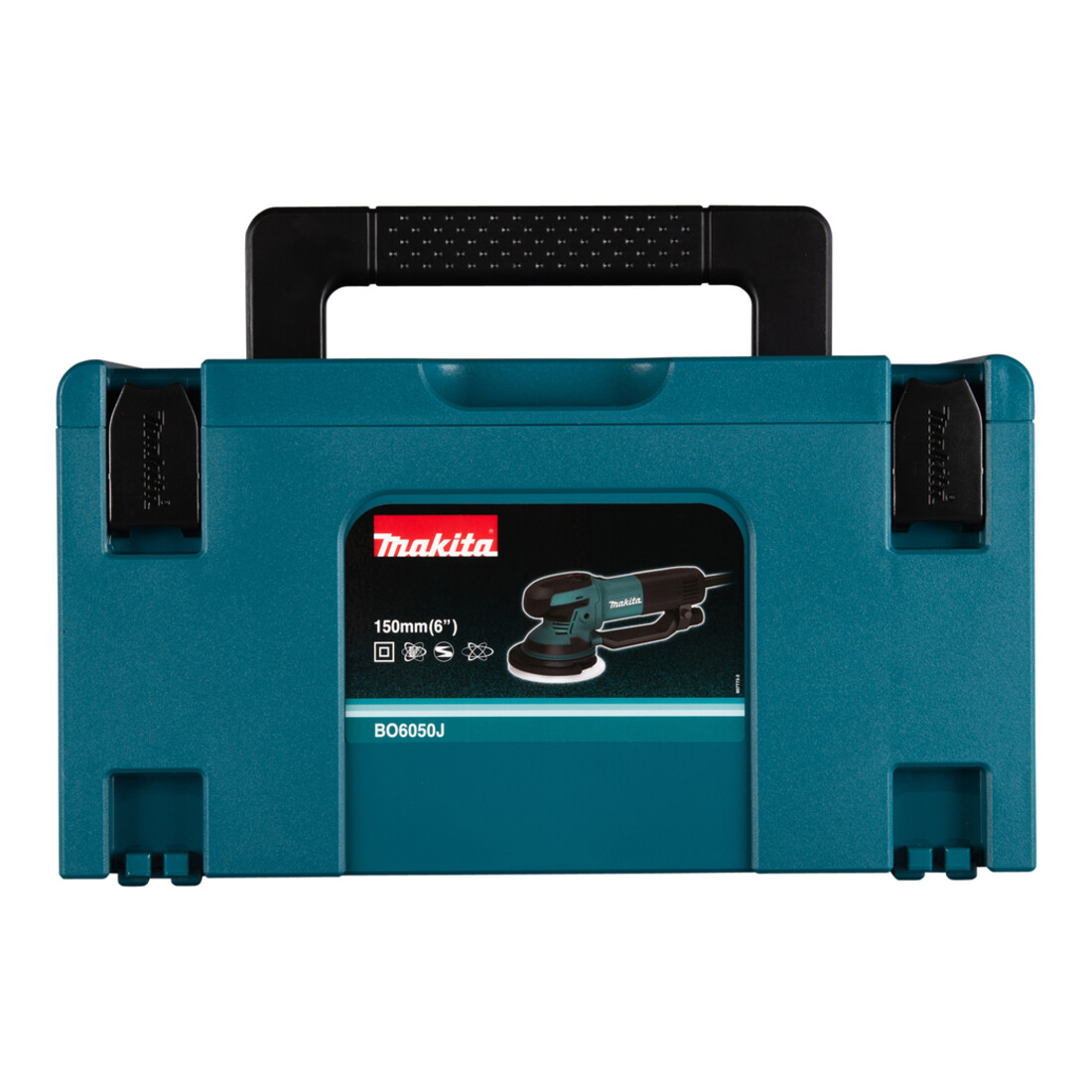 Makita Exzenter-/Rotationsschleifer BO6050J 150 mm
