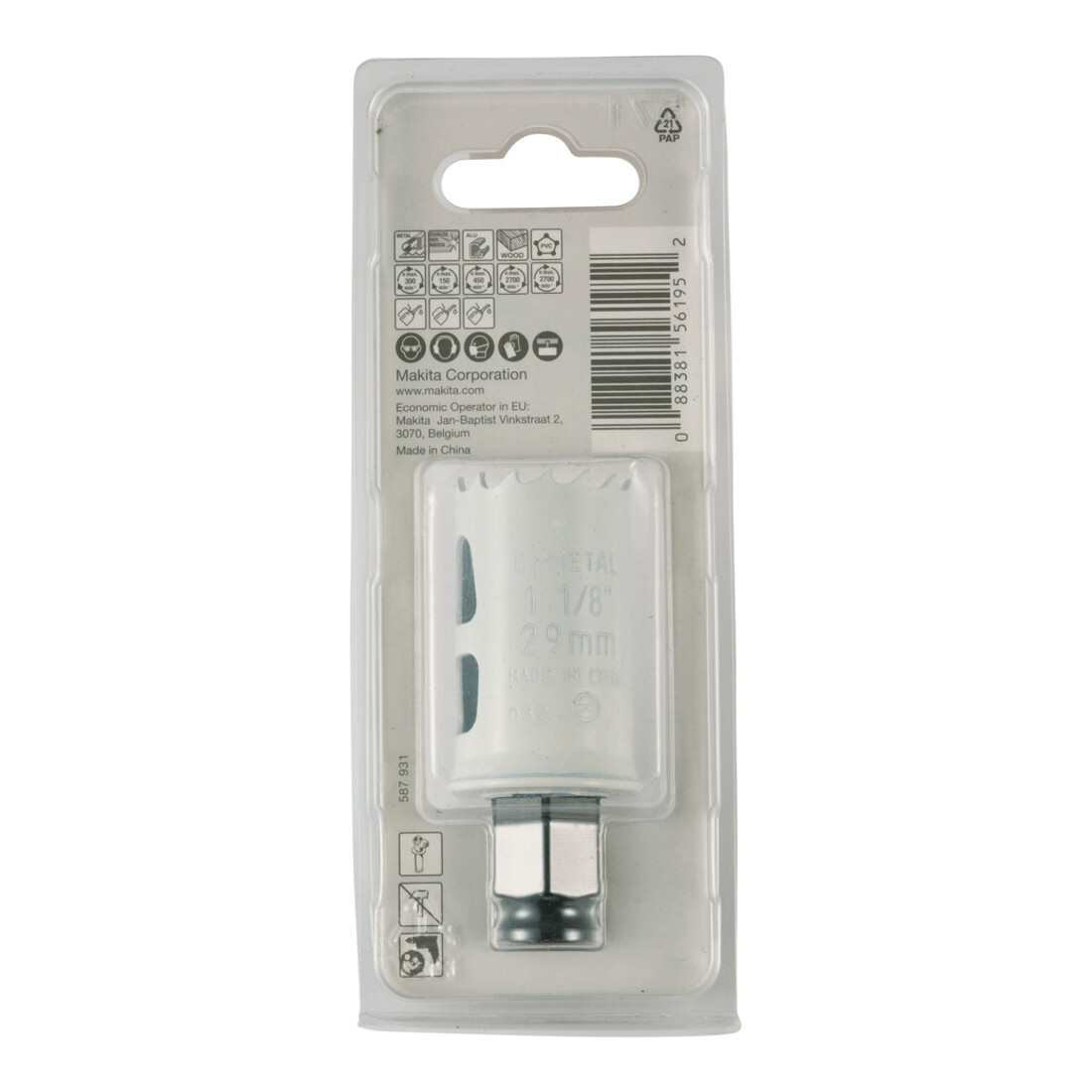 Makita EZYCHANGE BIM-Lochsäge 29mm