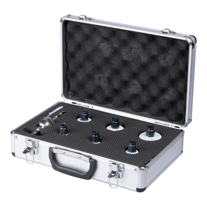 Makita EZYCHANGE BiM Lochsägen-Set Elektriker I 7-teilig Ø 16-51 mm • Schnitttiefe 44 mm
