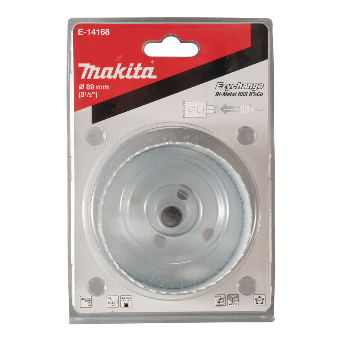Makita EZYCHANGE HSS BiM Lochsäge Ø 89mm • Schnitttiefe 44mm