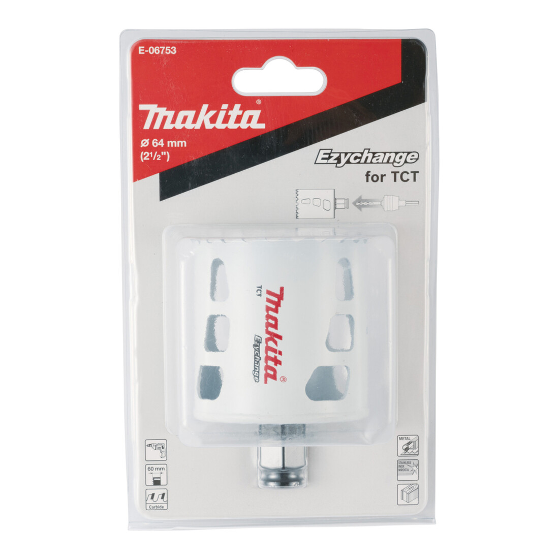 Makita EZYCHANGE TCT-Lochsäge 64mm