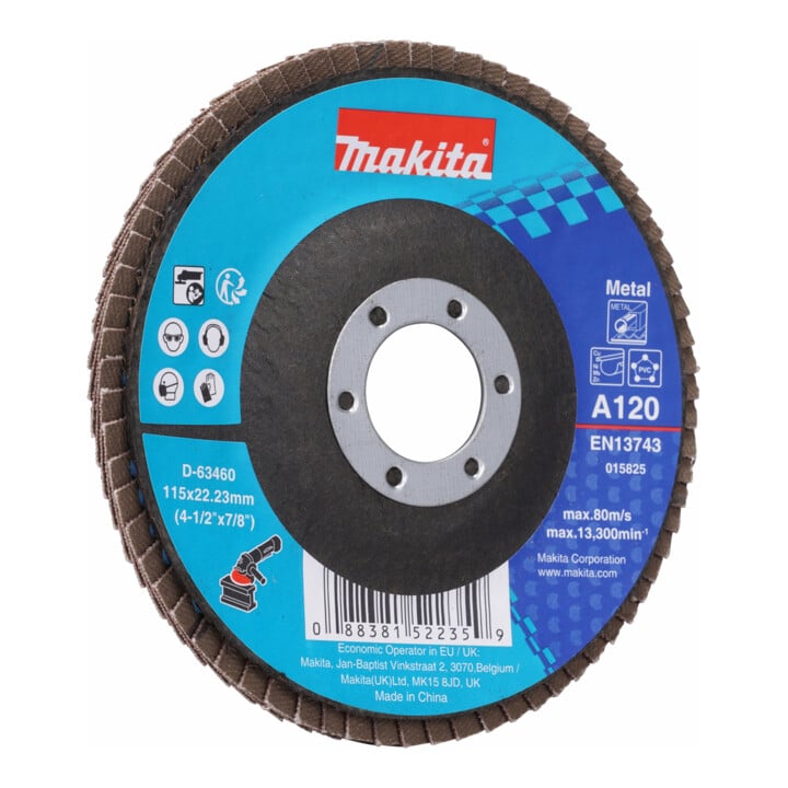 Makita Fächerschleifscheibe 115mm A120