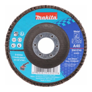 Makita Fächerschleifscheibe 115 A