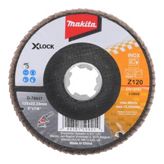 Makita Fächerschleifscheibe 125mm Z120