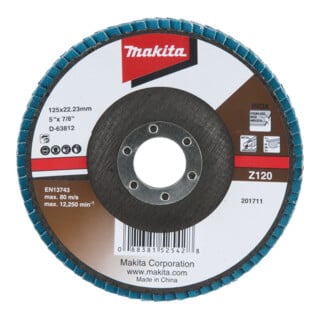 Makita Fächerschleifscheibe 125 Z