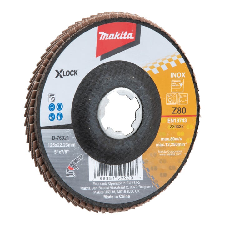 Makita Fächerschleifscheibe 125mm Z80