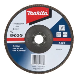 Makita Fächerschleifscheibe 180 A