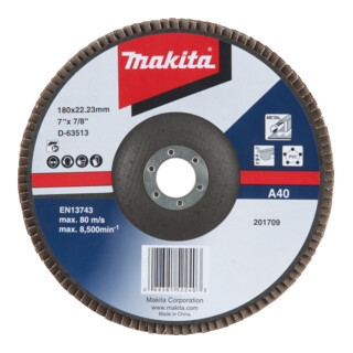 Makita Fächerschleifscheibe 180 A
