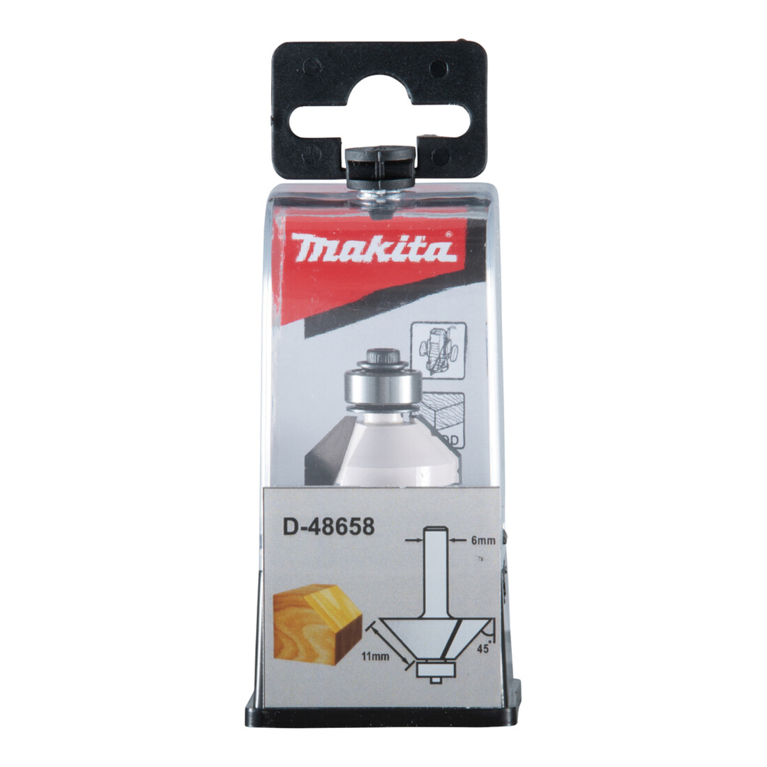 Makita Fasefräser 25,4 mm mit Kugellager