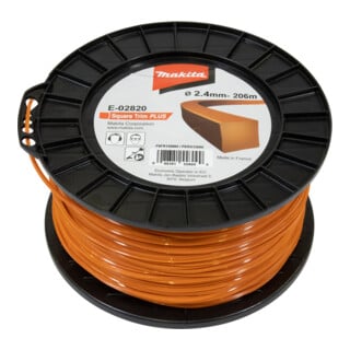 Makita Fil de coupe carré 2,4 mm x 206 m