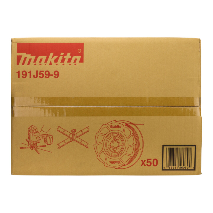 Makita Fil de ligature, revêtement plastique, 0,8 mm x 100 m