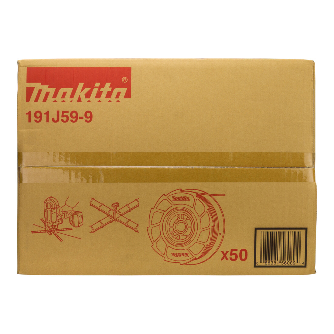 Makita Fil de ligature, revêtement plastique, 0,8 mm x 100 m