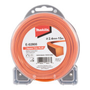 Makita Fil de tondeuse carré 2,4 mm x 15 m