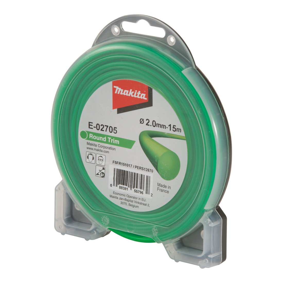 Makita Filo per falciatura rotondo 2,0mmx15m