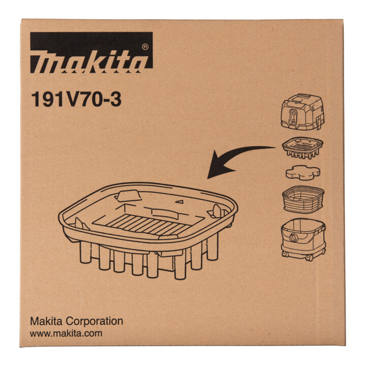 Makita Filterelement HEPA, langlebig, effizient