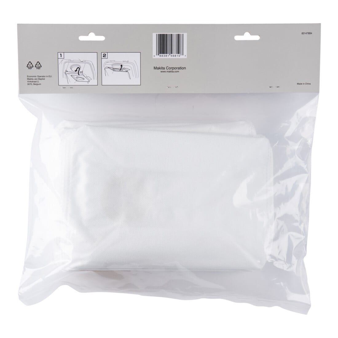 Makita Filtersack-Set 197903-8