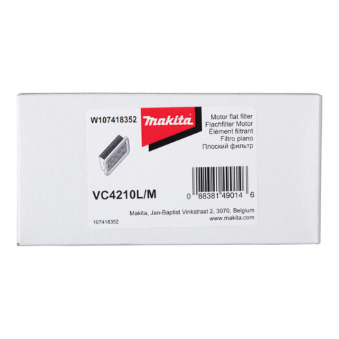 Makita Filtro aria raffreddamento motore W107418352