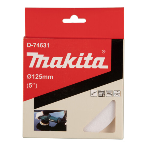 Makita Filzpad 125mm Klett