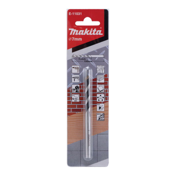 Makita Foret multi-usages TCT 7x100mm