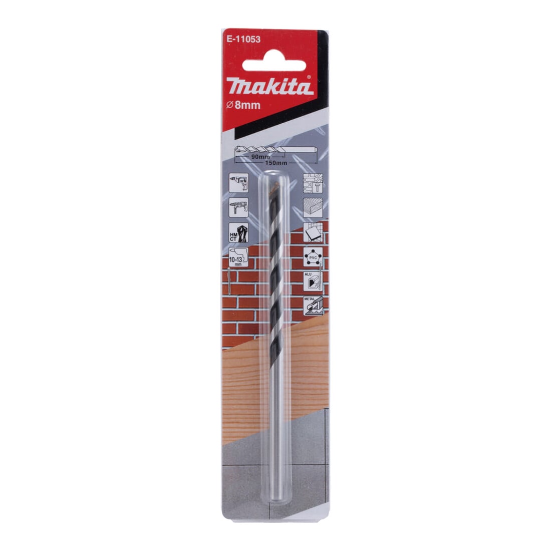 Makita Foret multifonction TCT 8x150mm