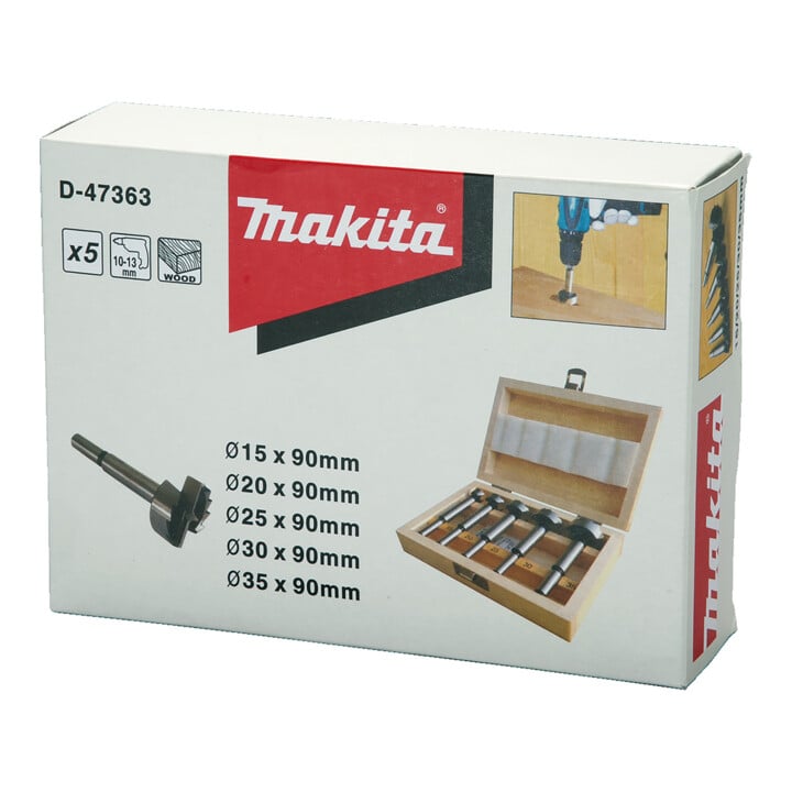 Makita Forstnerbohrer Set D-47363
