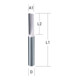 Makita Fräser Nut Einschneider 5mm