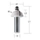 Makita Fräser Profil 6mm D-09569-3
