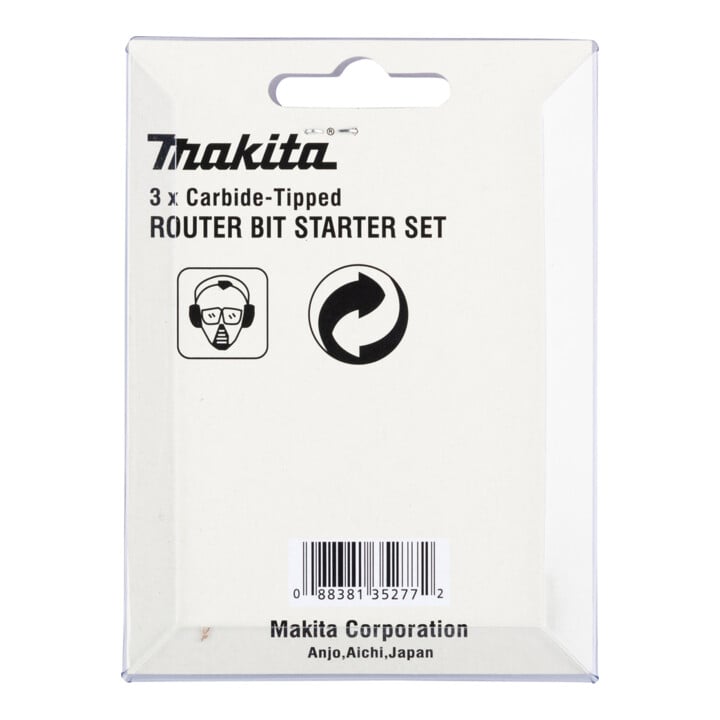 Makita Fräser-Set 3 Stück D-30209