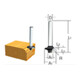 Makita Fresa per arrotondare 