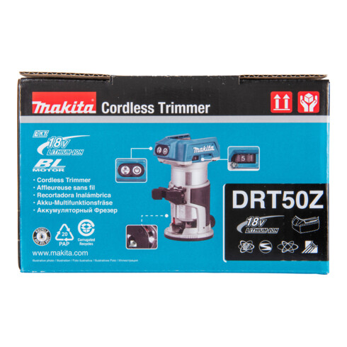 Makita Fresatrice a batteria DRT50Z, senza batteria
