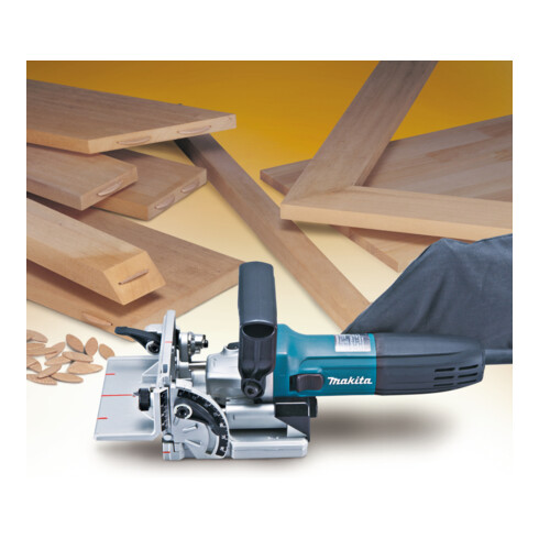 Makita Fresatrice per scanalature PJ7000J in MAKPAC
