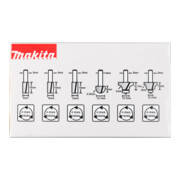 Makita frezer set 8mm 5 stuks D-53540-2