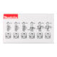 Makita frezer set 8mm 5 stuks D-53540