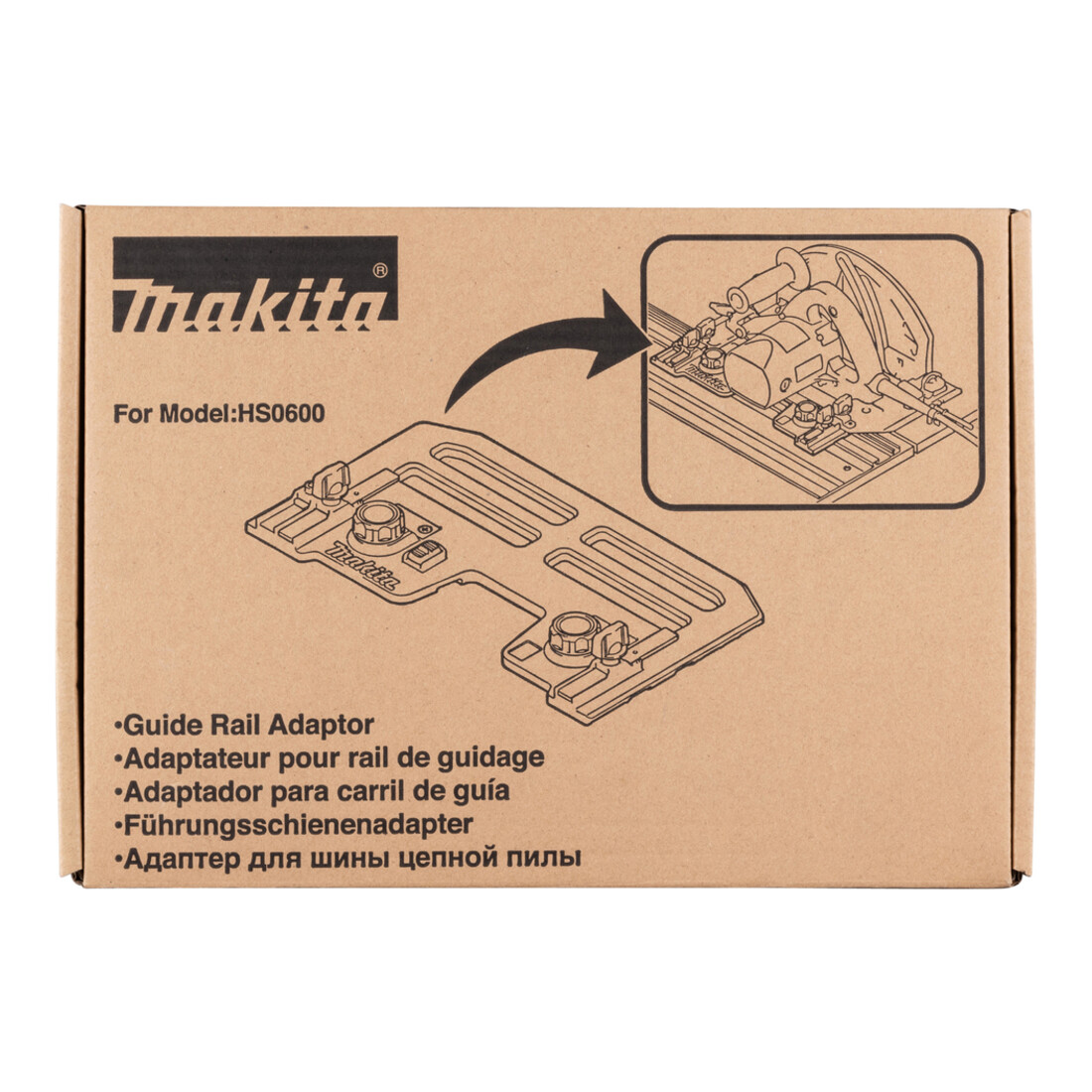 Makita geleiderails adapter F 198570-2
