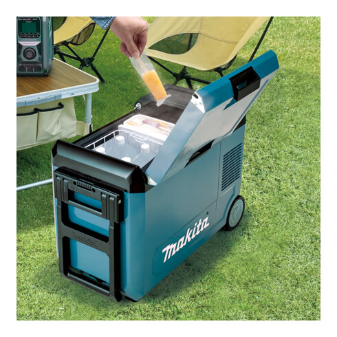 Makita Glacière et Chauffe-boîte sans fil 40V, 29 L