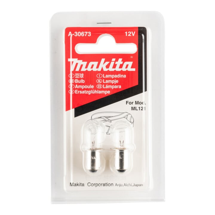 Makita Glühlampe 12-14,4V 2 Stück (A-30673)