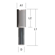 Makita groeffrees dubbele snijder 8mm-3
