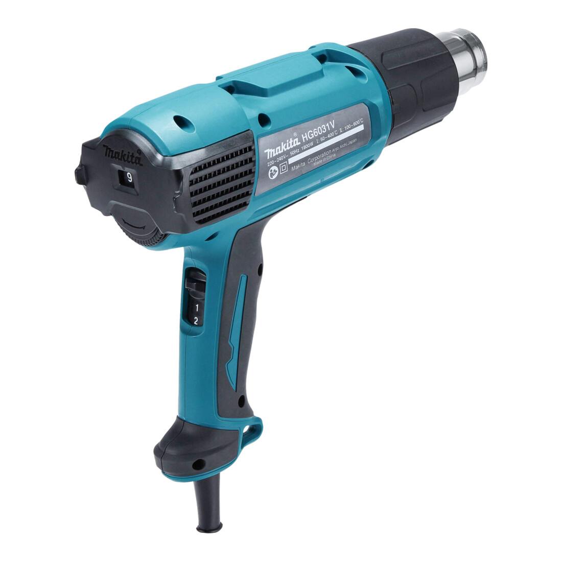 Makita heteluchtpistoolkit HG6031VK 1.800 W