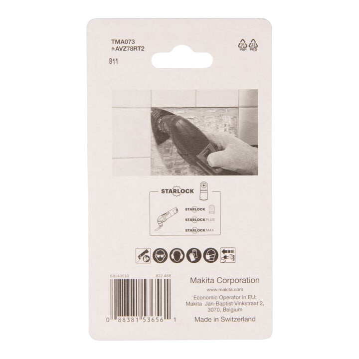 Makita HM Delta plaat 78 TMA073 (B-65062)
