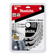 Makita HM jeu de lames de scie 165mm 2 pièces B-49395